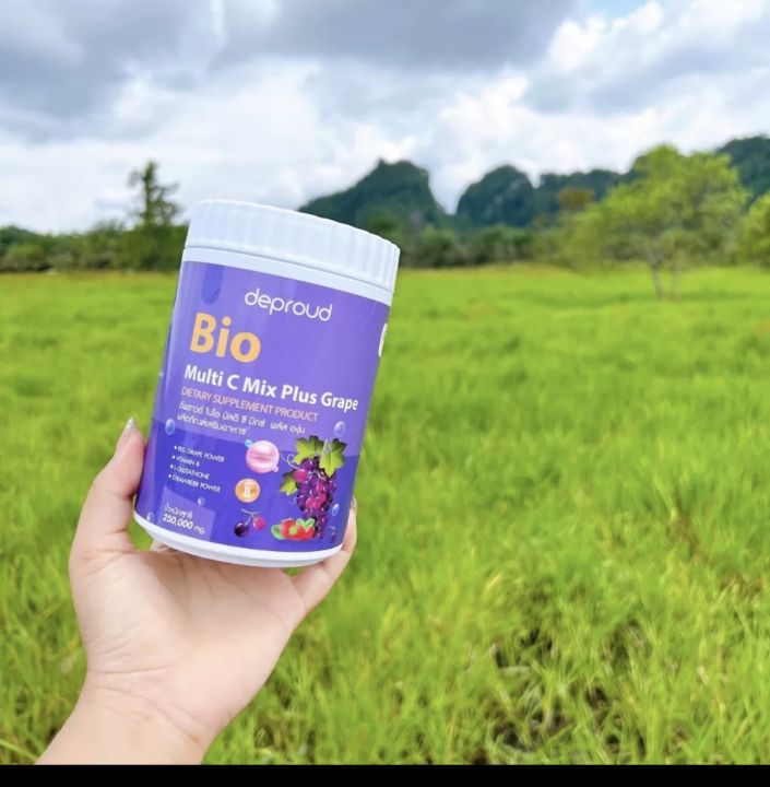 ส่งฟรี-วิตามินซี-6-คอลลาเจน-5-deproud-bio-multi-c-mix-วิตามินซี-วิตซีสด-วิตซีเพียว-วิตามินซีสด-ดีพราว-วิตามินซี-3รส