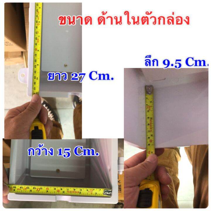 ตู้กันน้ำพลาสติก-ตู้ฝาเปิดปิด-นาโน-nano-101w