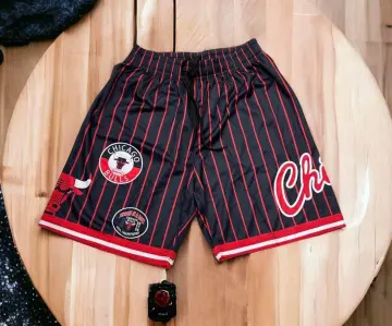 Chicago bulls striped store shorts