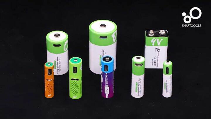 1pc 650mah 1200 Times Li Ion 9v Rechargeable Batteries 9 Volt Type Usb Fast Charging Battery 5667