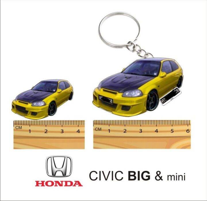 Honda Civic Modi Keychain Combo Lazada