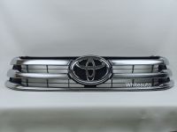 กระจัง​หน้า​ รถยนต์ หน้ากระจัง โตโยต้า รีโว่ พร้อมโลโก้​ ตัวแรก ไฮลัก TOYOTA HILUX REVO ชุปโครมเมี่ยม​ ปี2015-2017