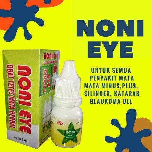 Noni Eye Obat Tetes Mata Minus Silinder Plus Katarak Glaukoma Rabun Buram Silau Gatal