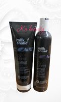 milk shake icy blond shampoo &amp; conditioner แชมพู ครีมนวด บลอนด์ไอซี่บลอนด์ milkshake (ชุด 2 ชิ้น แชมพู+ครีมนวด)