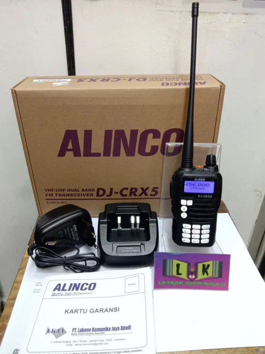 HT ALINCO DJ CRX 5 DUAL BAND ORIGINAL Lazada Indonesia