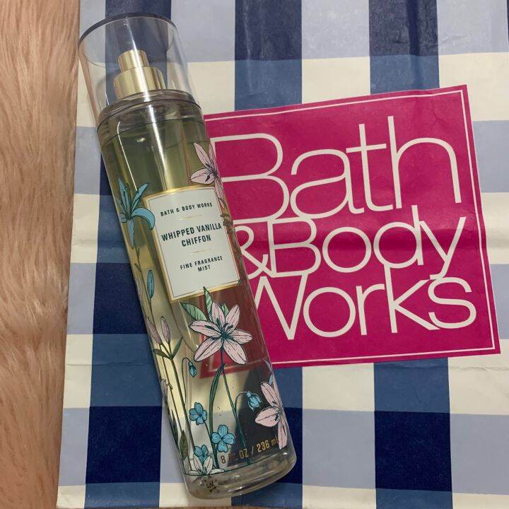 Authentic Bath & Body Works Whipped Vanilla Chiffon Fine Fragrance Mist
