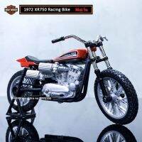 รถมอเตอร์ไซค์ 1:18 1972 XR750 Racing Bike  (Harley-Davidson] [Maisto]