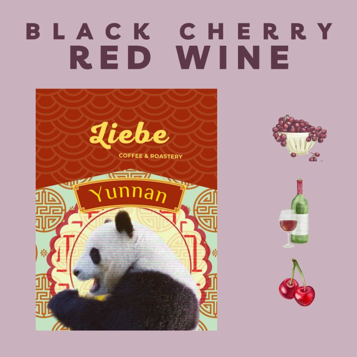 เมล็ดกาแฟ-black-cherry-red-wine-เมล็ดกาแฟ-yunnan-red-wine-fermentation-อราบิก้า-100-คั่วใหม่-lt-light-medium-roast-gt