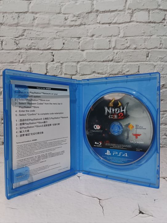 แผ่นเกมส์ps4-nioh2-มือสอง