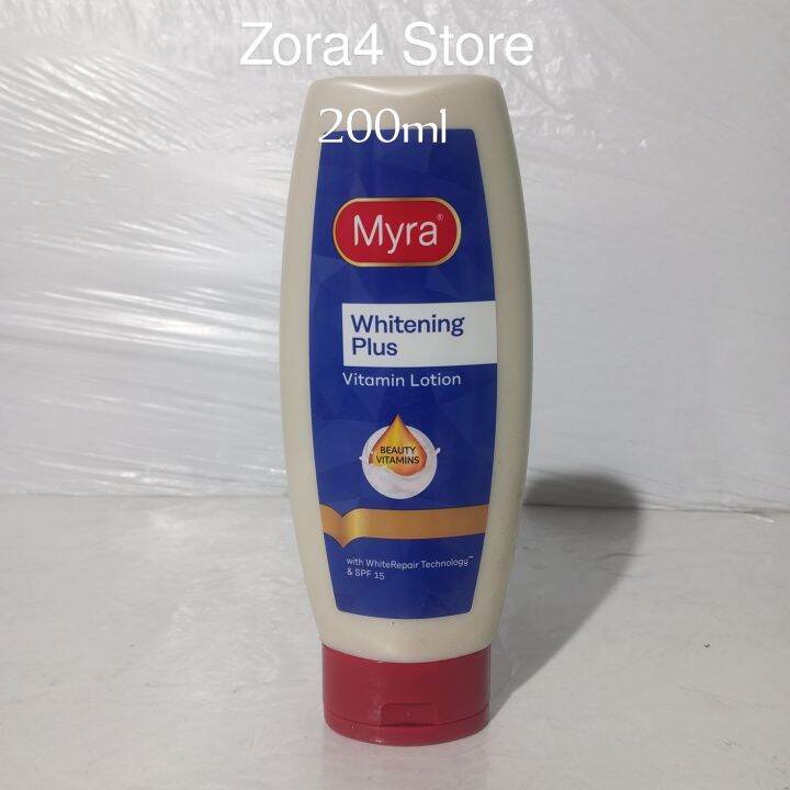 Myra E Whitening Plus Vitamin Lotion 200ml Lazada PH
