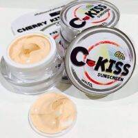 Cherry Kiss Sunscreen Cream C-Kiss SPF 60 PA+++ 10g. กันแดดซีคิส เชอร์รี่ คิส สูตร 3 in 1 ทั้ง