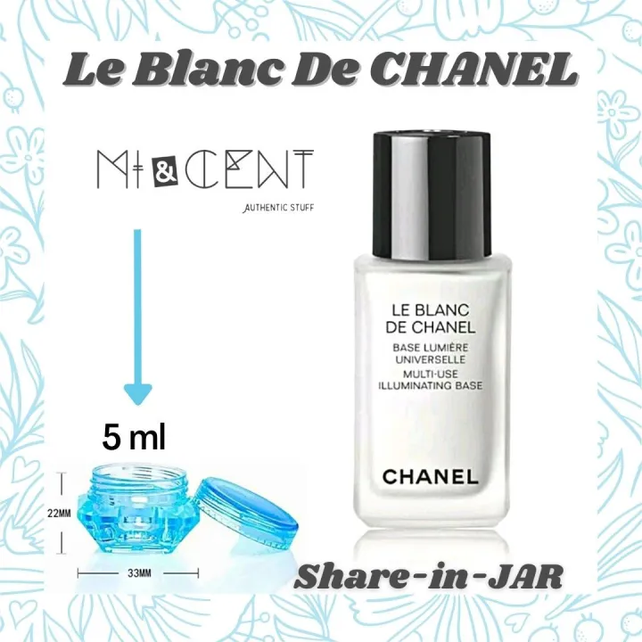Chanel Les Beiges Foundation  Le Blanc Light Creator Whitening Concealer  SPF40
