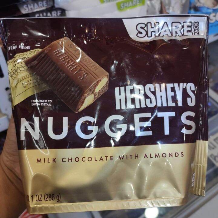 Hershey Nuggets Milk chocolate share pack app.289g | Lazada PH