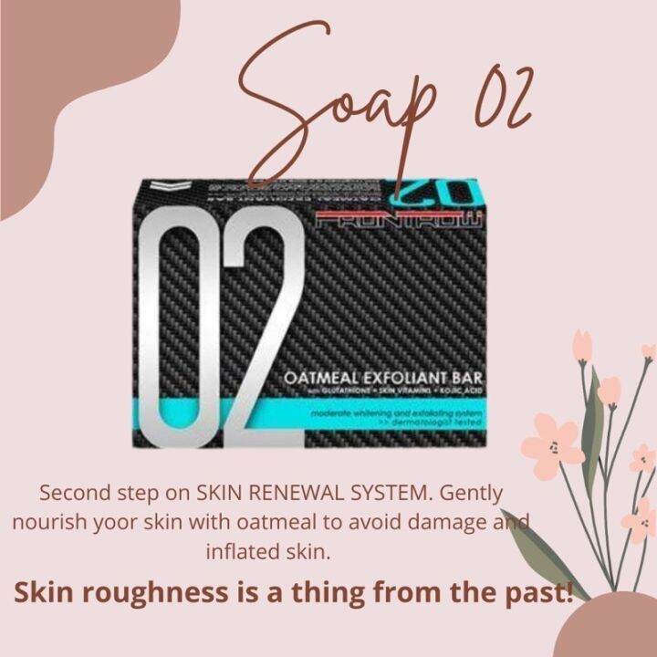 LUXXE CELEBRITY SOAP 02 OATMEAL EXFOLIANT BAR WITH GLUTATHIONE