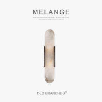 กิ่งไม้เก่า Melange โคมไฟติดผนังหัวเตียงห้องนอนห้องรับแขกผนังพื้นหลังการออกแบบศิลปะมินิมอลคลาวด์ธรรมชาติ