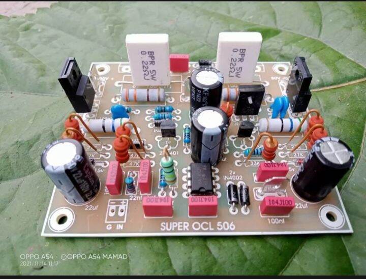 RAKITAN DRIVER AMPLIFIER S OCL KOMPONEN TERBAIK MONO | Lazada Indonesia