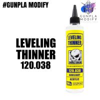 SKULL COLOR ทินเนอร์ผสมสีสูตรอะคริลิค ชนิดเงาแห้งช้า Leveling Thinner 250 ml