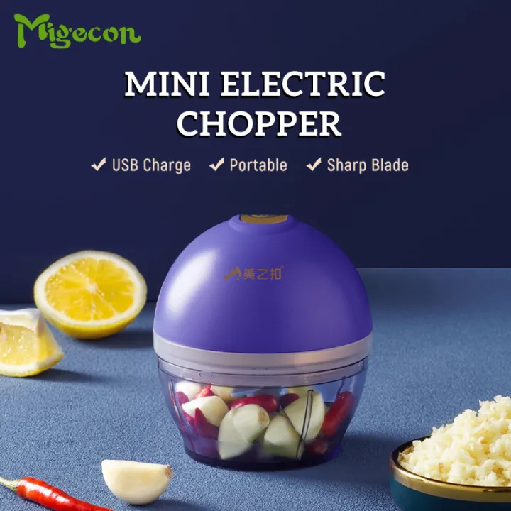 Newes Wireless Mini Electric Food Chopper Vegetable Fruit Garlic