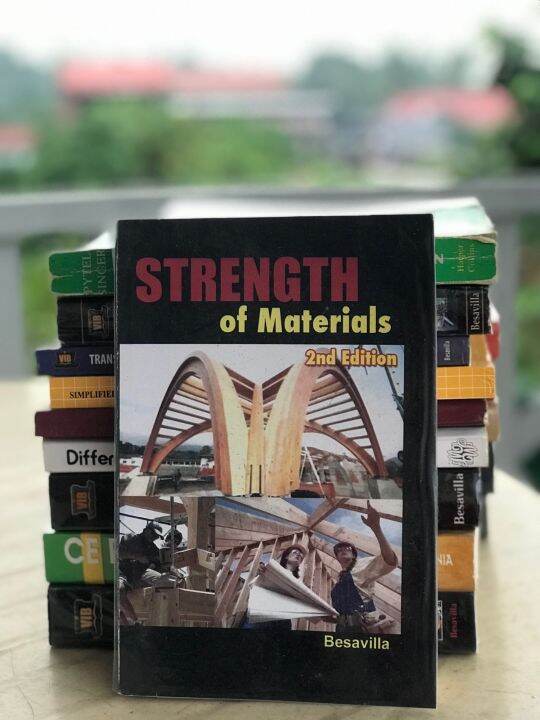 Strength of Materials Book 2nd Edition by Besavilla Lazada PH