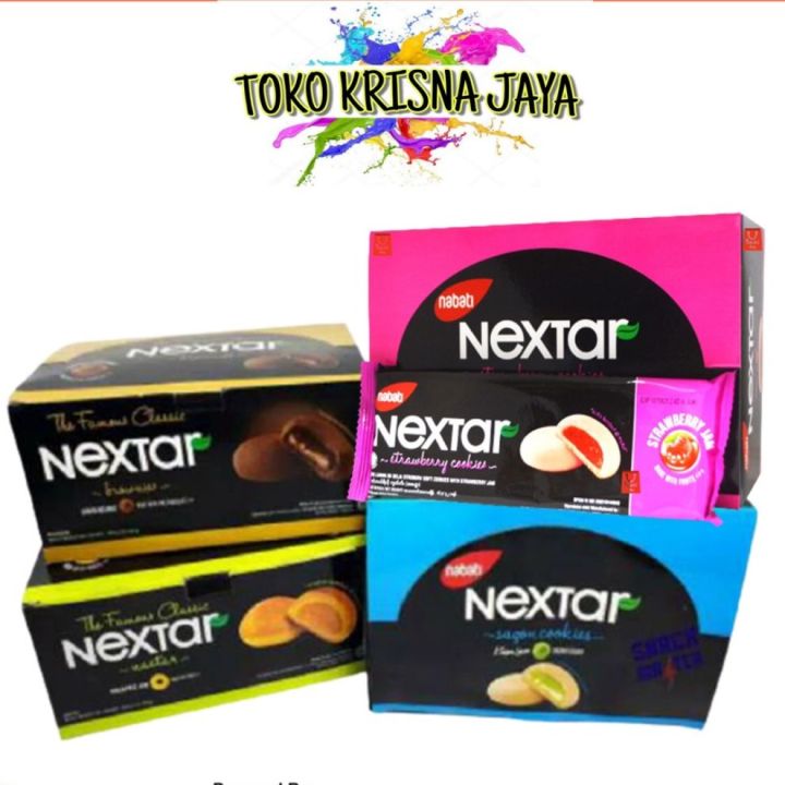 Snack Nextar Nastar Nanas Choco Brownies Sagoon Strawberry Cookies 1 Pack Isi 10 Pcs X 4187