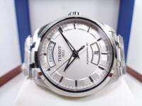 ของใหม่ของแท้ Tissot Couturier 80 hrs. Automatic หน้าปัดเงิน 39 มิล. สายเหล็ก