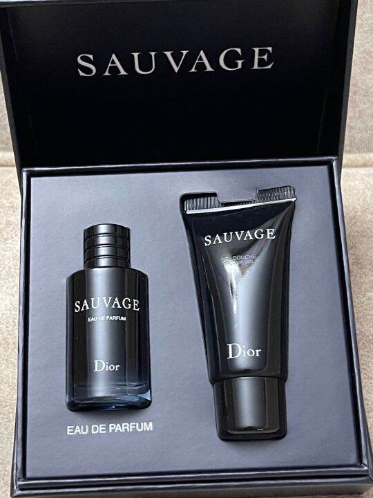 SET น้ำหอม Dior Sauvage & Shower Gel Lazada.co.th
