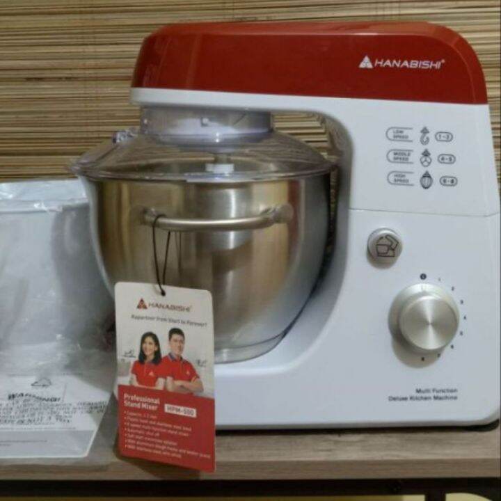 Hanabishi Professional Stand Mixer HPM500 Lazada PH