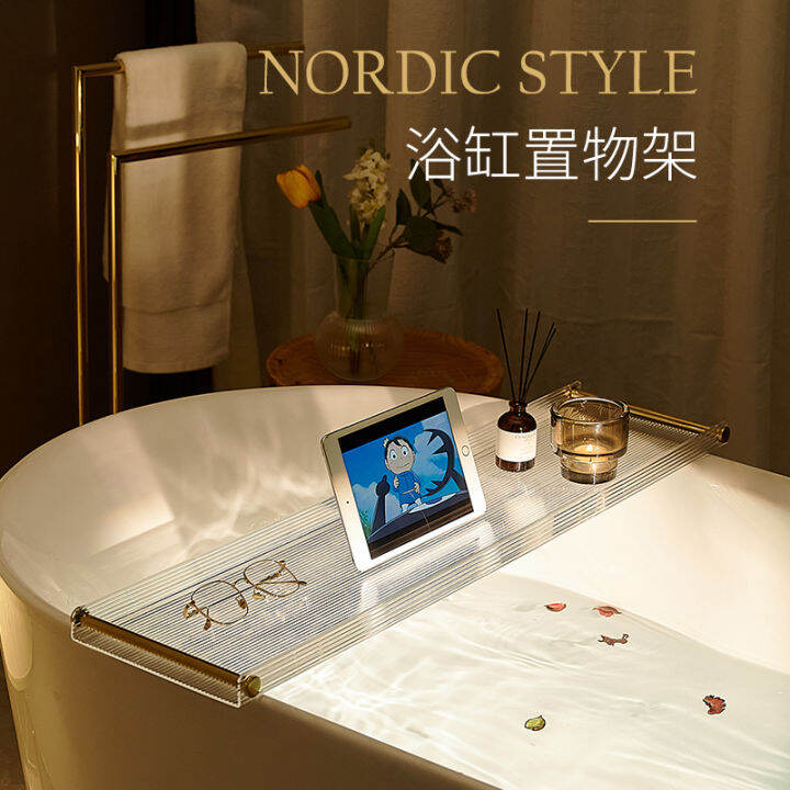 Bathroom Bathtub Storage Rack Bathroom Bath Bathtub Acrylic Storage