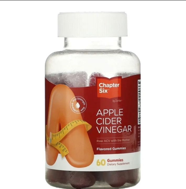 chapter-six-apple-cider-vinegar-60-gummies-ของแท้นำเข้าจากอเมริกา-exp-7-24-ราคา-799-บาท