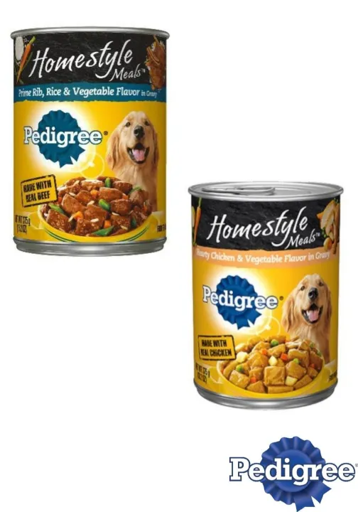 Pedigree Homestyle Canned Wet Dog Food (375g) | Lazada PH