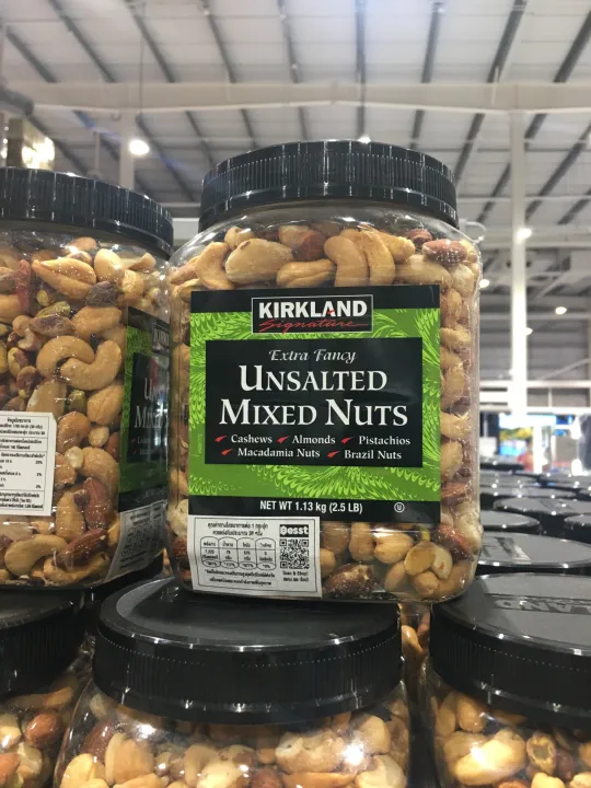 Kirkland Signature Unsalted Mixed Nuts Lazada.co.th