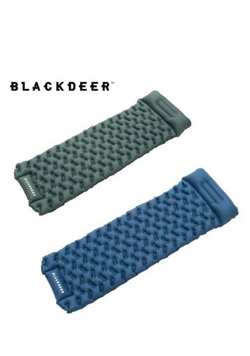 blackdeer-push-type-inflatable-cushion-แผ่นรองนอนน้ำหนักเบาสูบลมได้ด้วยมือ