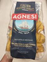 AgnesiTagliatelle Mezzane500g.แอคเนซี ตักเลียตะเล่ เมสละเน่ พาสต้าเส้นแบน 500กรัม