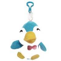 ซาฟารี ตุ๊กตาผ้า ไส้ใยสังเคราะห์ พวงกุญแจ นกเพ็นกวิน (ฟ้า) Beautiful Fabric with Synthetic Fiber Handmade Penguin (Blue) Rag Doll Keychain