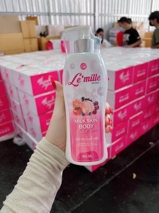 โลชั่นเลอมิลค์ไวท์พลัส-เลอมิลเล่-le-milk-400