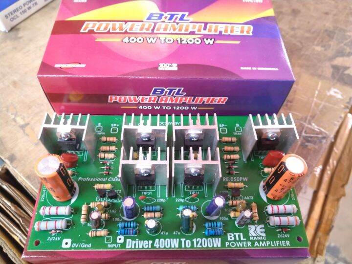 Kit Power Amplifier BTL 400w to 1200w Mono ( BTL 317 ) | Lazada Indonesia