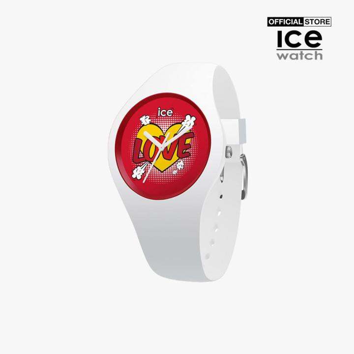 Đồng hồ nữ ICE mặt tròn dây silicon 35.5mm 015267-0000-03