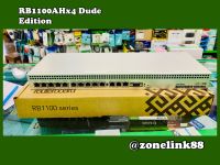 RB1100Dx4 MikroTik RB1100AHx4 Dude Edition (RB1100Dx4) - Heavy Load Router, 13-Port Gigabit Ethernet + 4-Core CPU + 60GB + Dual-Power Supply, MikroTik RouterOS, Level6 license (Load Balancing + HotSpot Server) Metal Case + 1U Rack Mounted