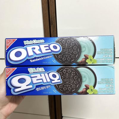 Oreo Mint Choco โอริโอ้รสช็อกโกแลตมิ้นต์