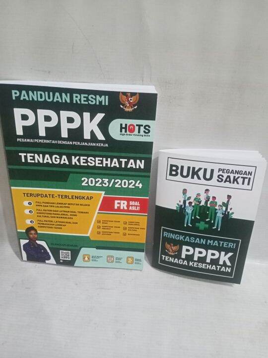 Buku Terbaru Soal Pppk Tenaga Kesehatan Tahun 2023 2024 + Buku Sakti ...