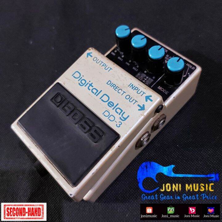 Efek Gitar Boss Digital Delay DD3 DD3 Lazada Indonesia
