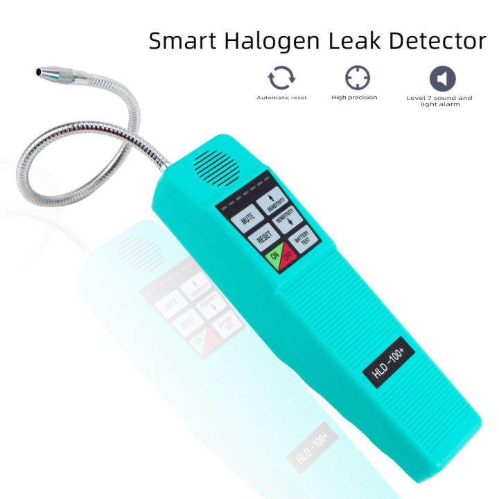 HLD100 ฮาโลเจน Leak Detector สารทำความเย็นแก๊ส Leak Detector ความไวสูง
