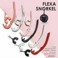 SNORKEL จากแบรนด์ WATER PRO รุ่น FLEXA FREE DIVING - สน็อกเกิ้ล มี Pocket ไว้ม้วนเก็บท่อ