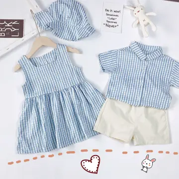 Boy and girl baby clearance matching outfits