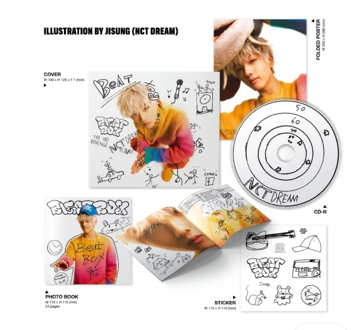 Nct Dream The 2nd Album Repackage Beatbox Digipack Ver Lazada Indonesia