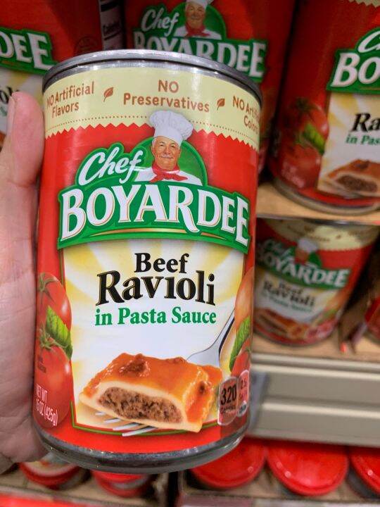 Chef Boyardee Beef Ravioli in Pasta Sauce 425g | Lazada PH