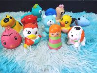 ตุ๊กตาเซรามิกเคราฤาษีคละสีคละแบบ    ไม่รวมเคราเฉพาะตัวตุ๊กตา  10 ชิ้น