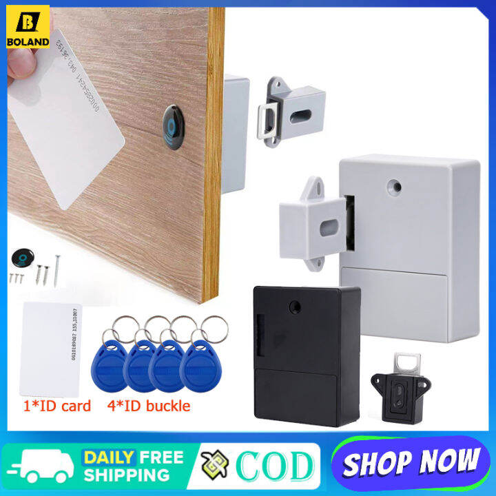 Boland Invisible Lock RFID Sensor Smart Drawer Security Keyless