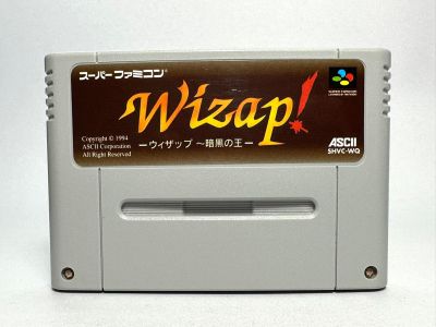 ตลับแท้ Super Famicom(japan)[SFC]  Wizap!: Ankoku no Ou