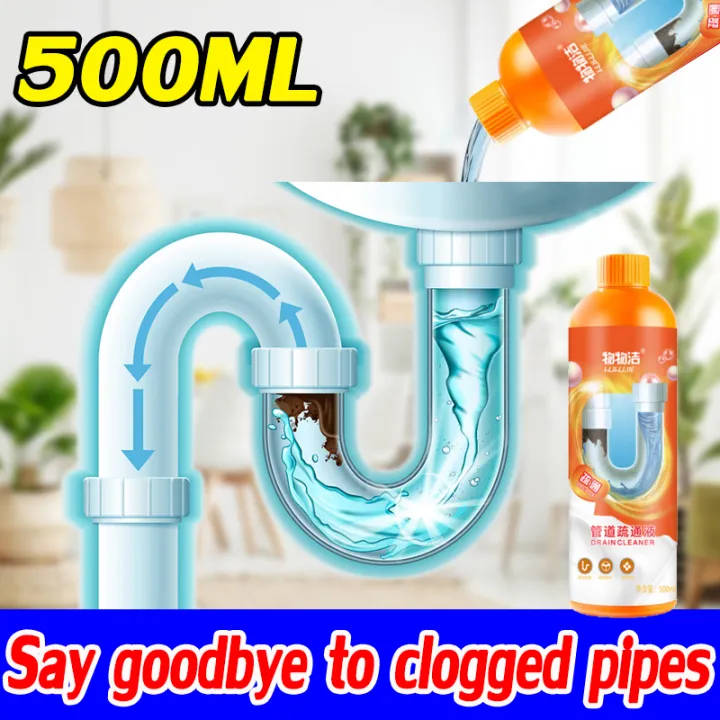 💯100 effective dredge💯Drainage clogged remover 500ml Does not hurt the